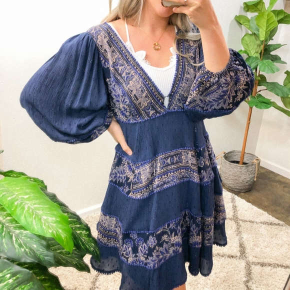 Free People My Love Mini Dress 💗 - Picture 3 of 10